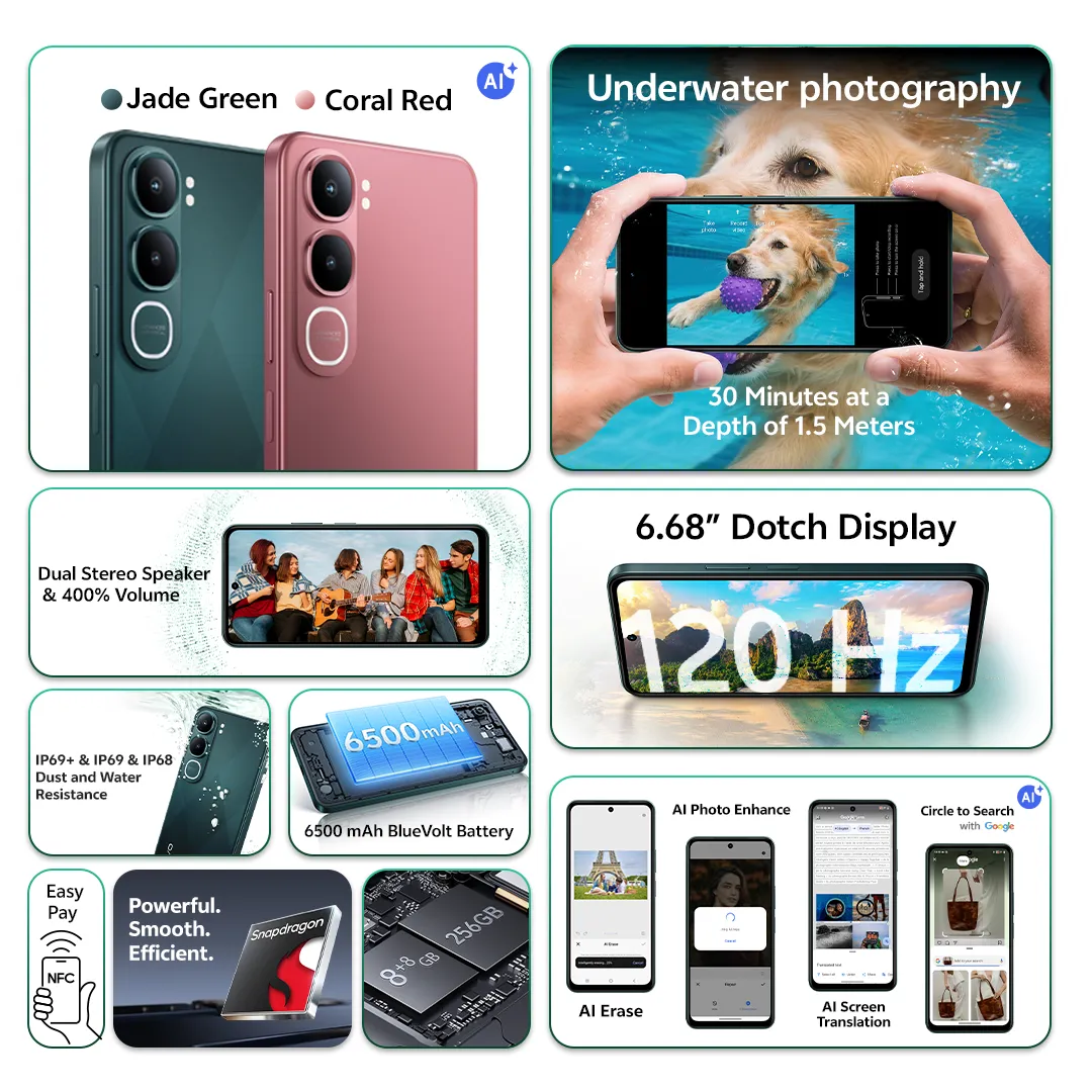vivo Y31 Green 8GB+256GB_2