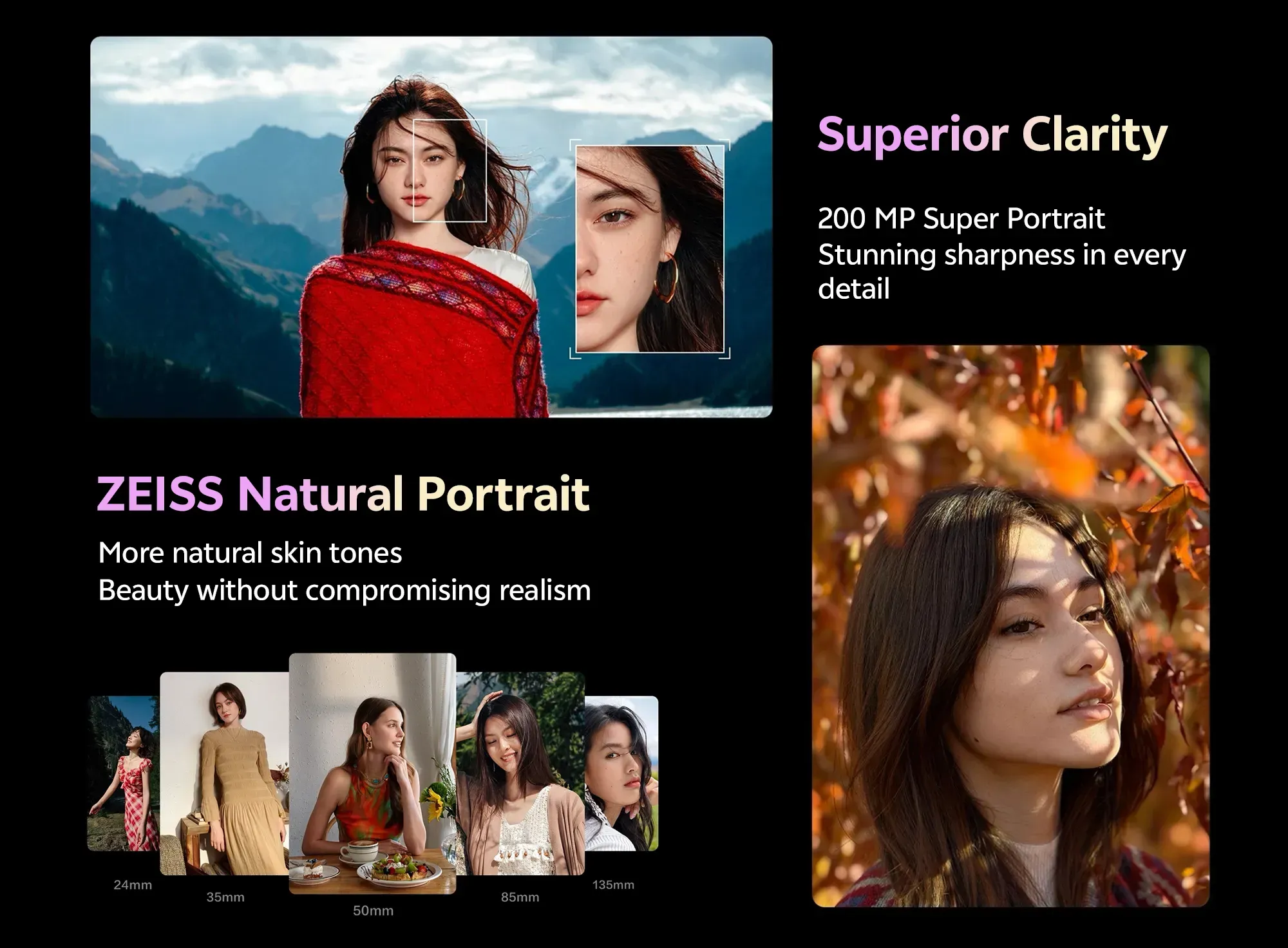 ZEISS natural portrait effect comparison