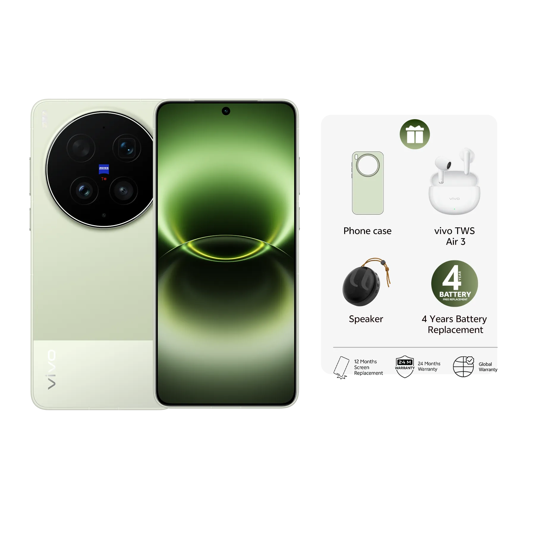 Green/16GB+512GB/Phone+Gifts+Warranty