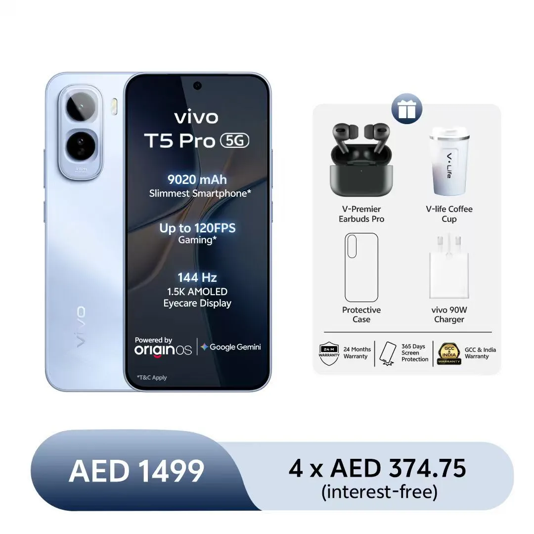 vivo T5 Pro 5G price in uae
