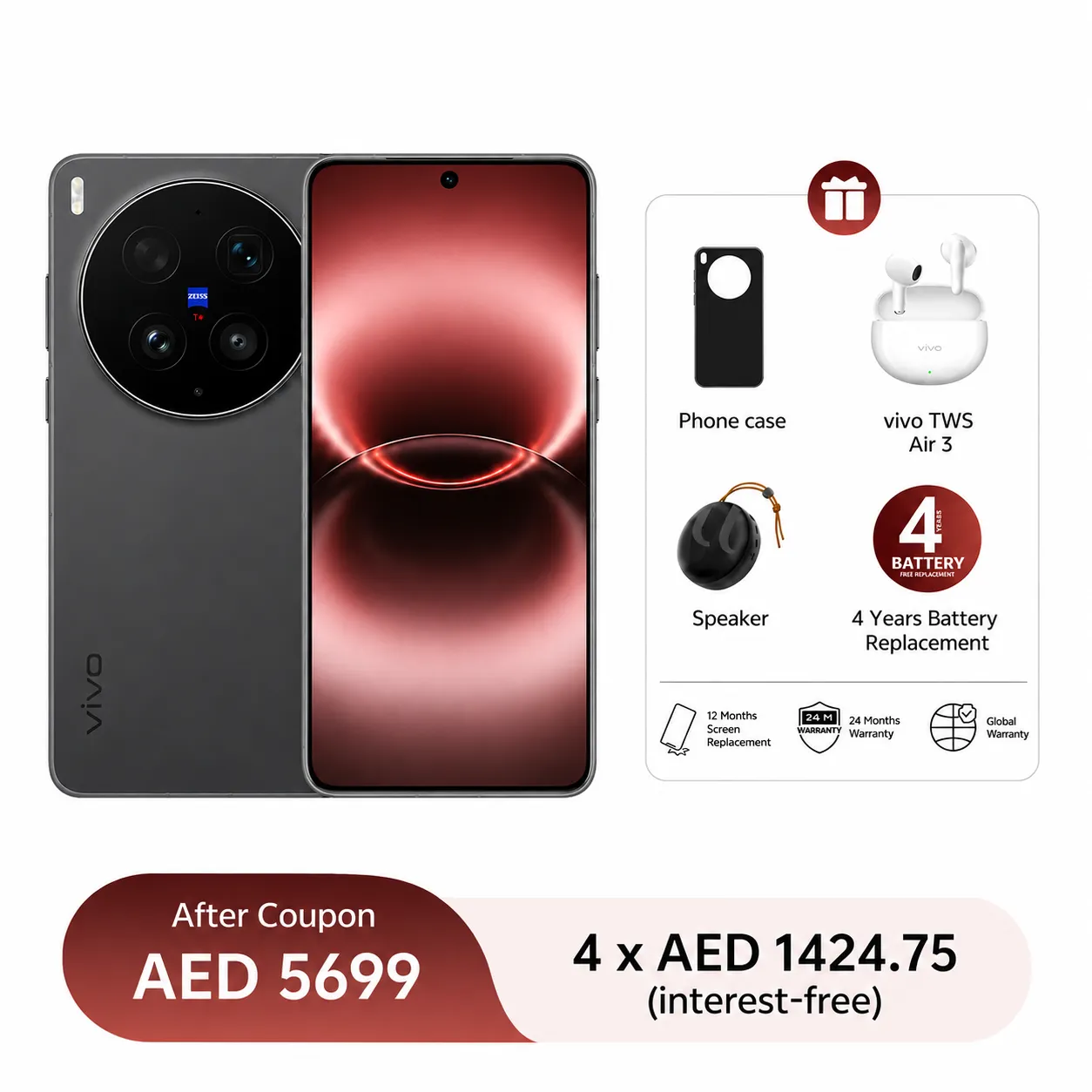 Black / 16GB+512GB /Phone+Gifts+Warranty