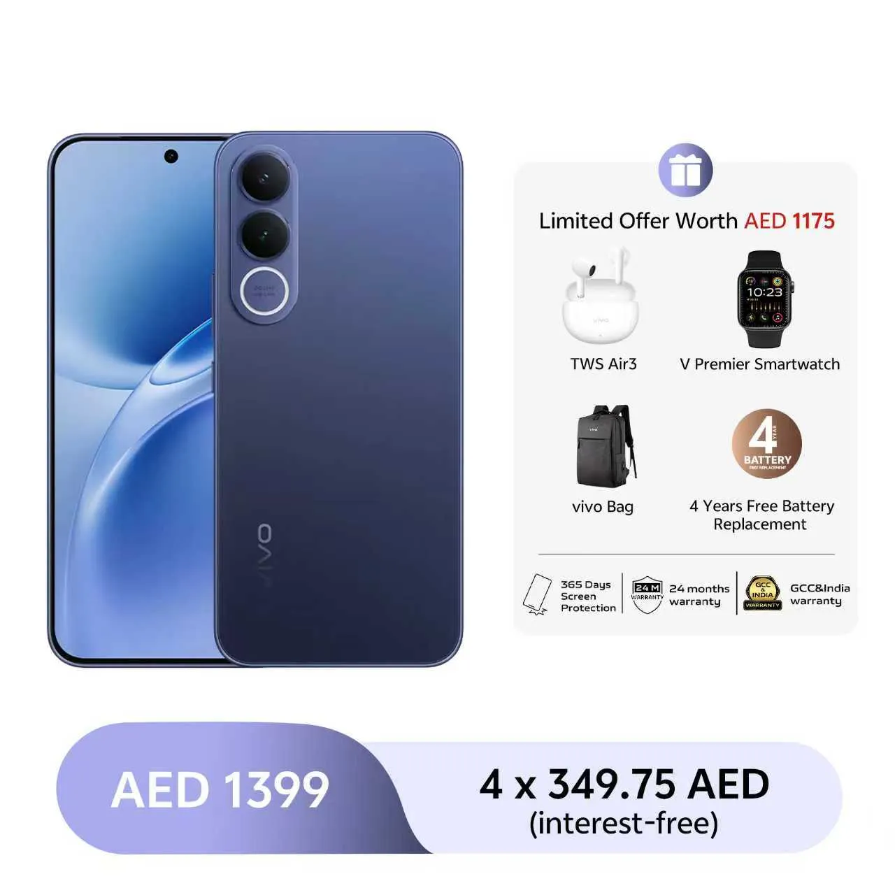 Blue / 8GB+256GB