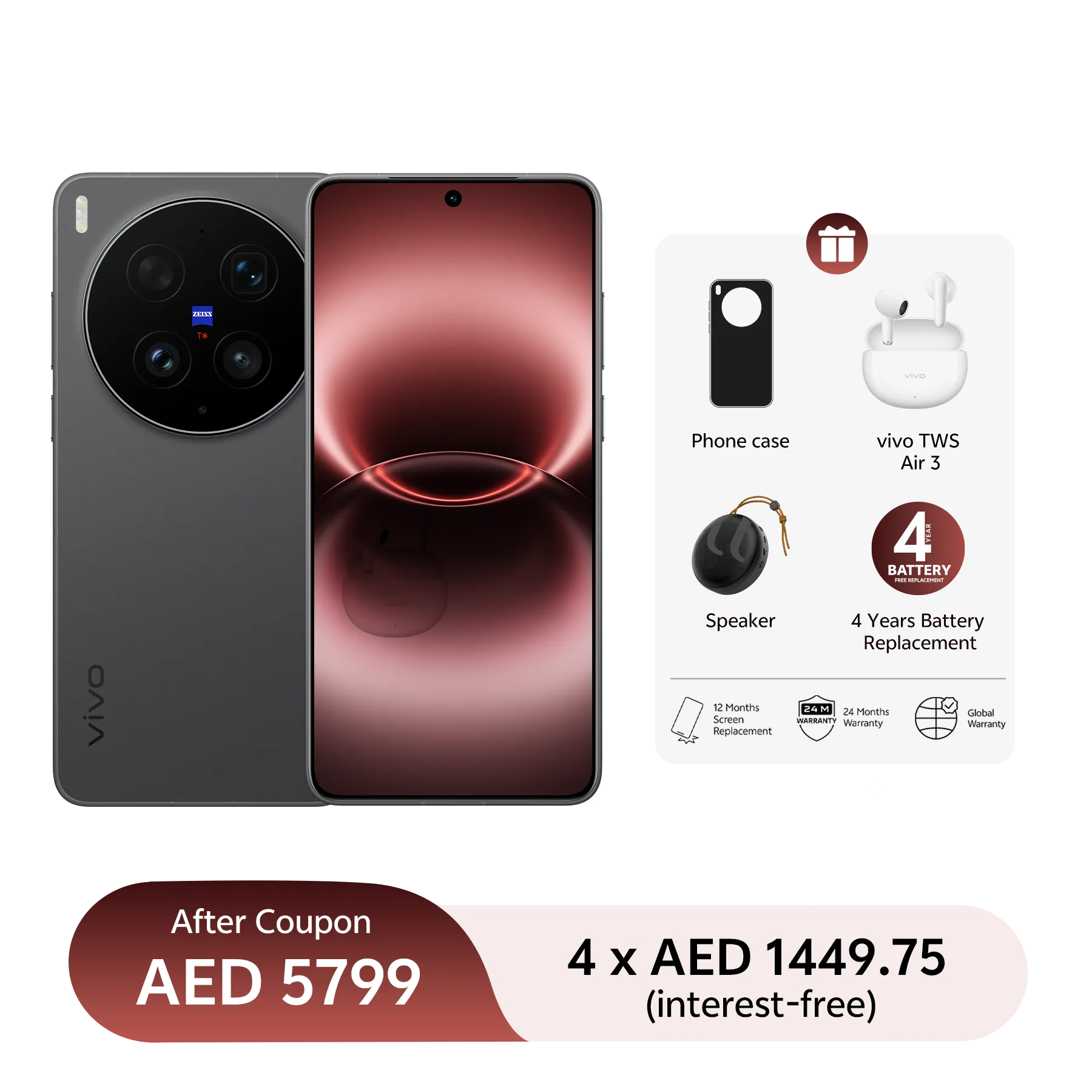 Black / 16GB+512GB /Phone+Gifts+Warranty