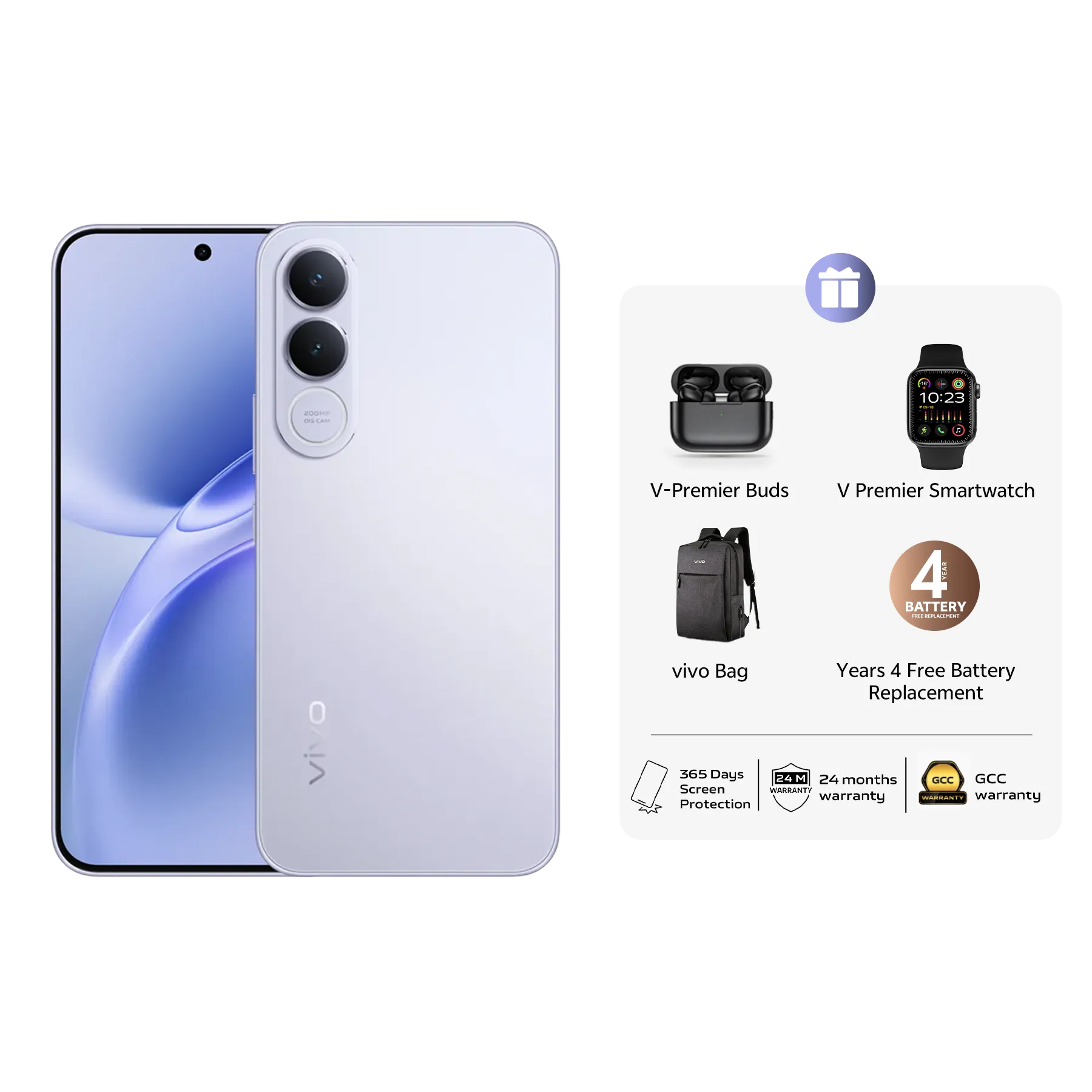 vivo V70 FE Silver 8GB+256GB_1