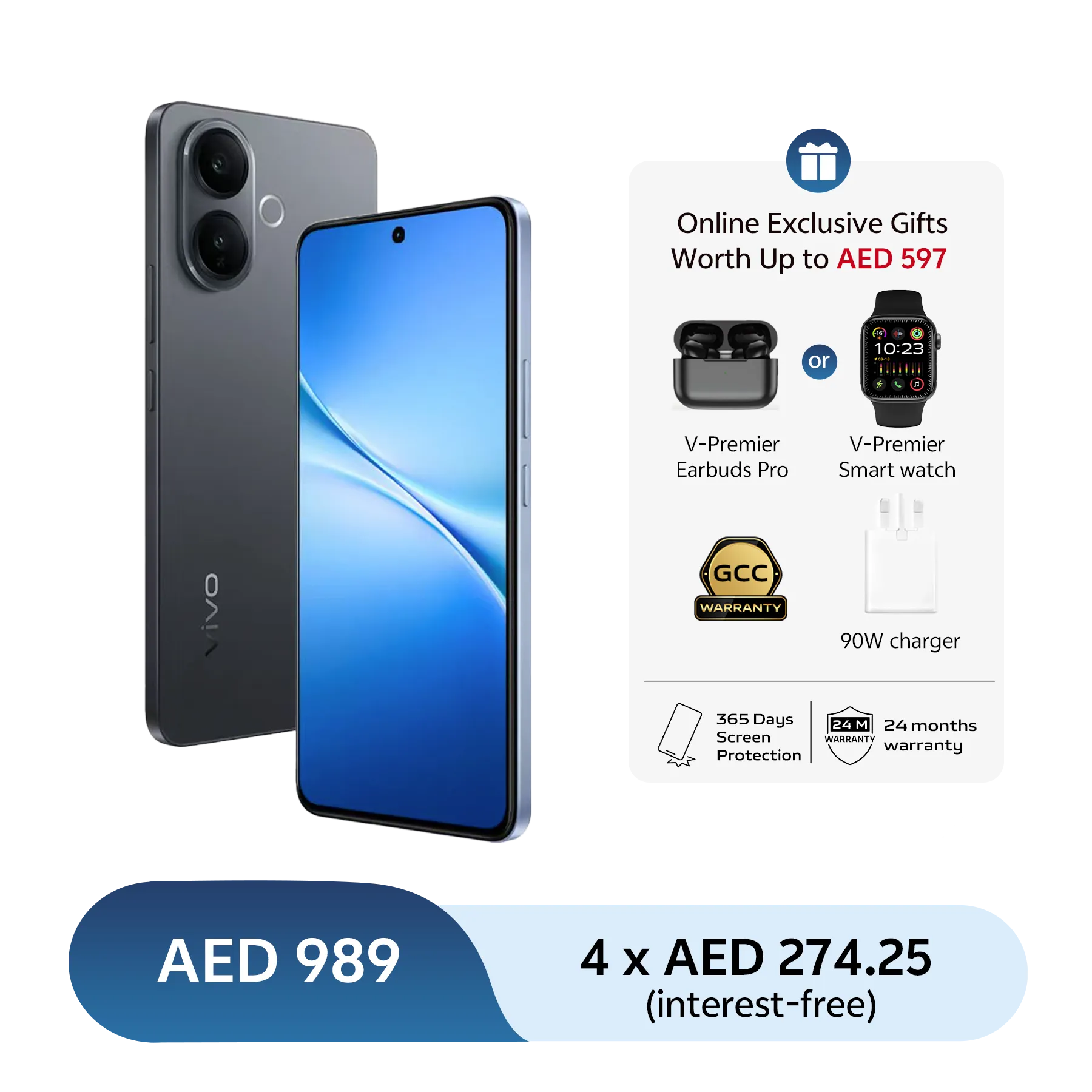 vivo V70 lite Black 8GB+128GB_1